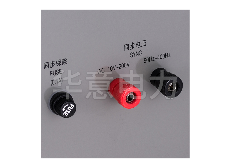 HYJF-2000 雙通道數(shù)字式局部放電檢測(cè)儀測(cè)試線接口