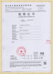 HYCZ-H 接地成組電阻測(cè)試儀檢定證書