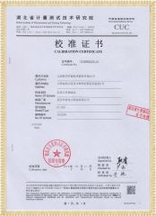 FC-2GB 防雷元件測(cè)試儀檢定證書(shū)